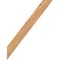Ekena Millwork 3 1/2"W x 20"D x 26"H Traditional Smooth Knee Brace, Western Red Cedar BRC04X20X26TRA00SWR - alternate 3